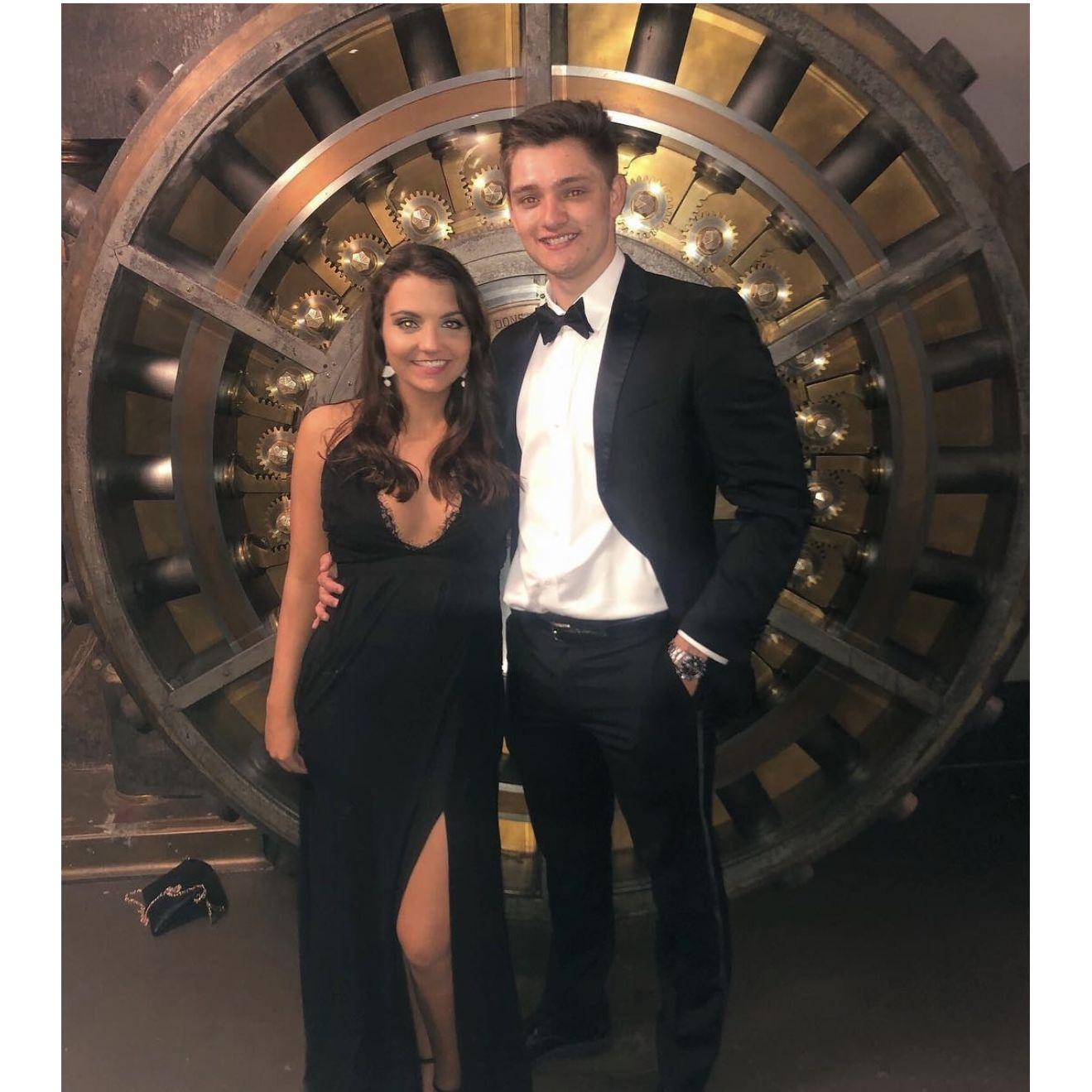 Justins business fraternity formal in 2019!