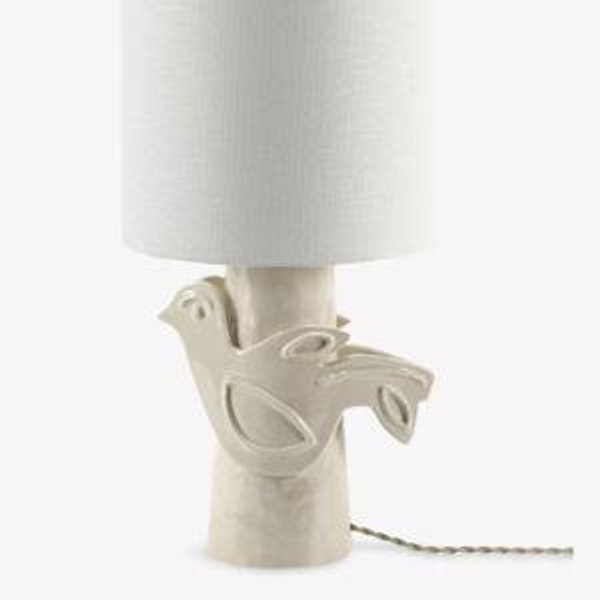 Marie Michielssen Paloma Stoneware Table Lamp - White