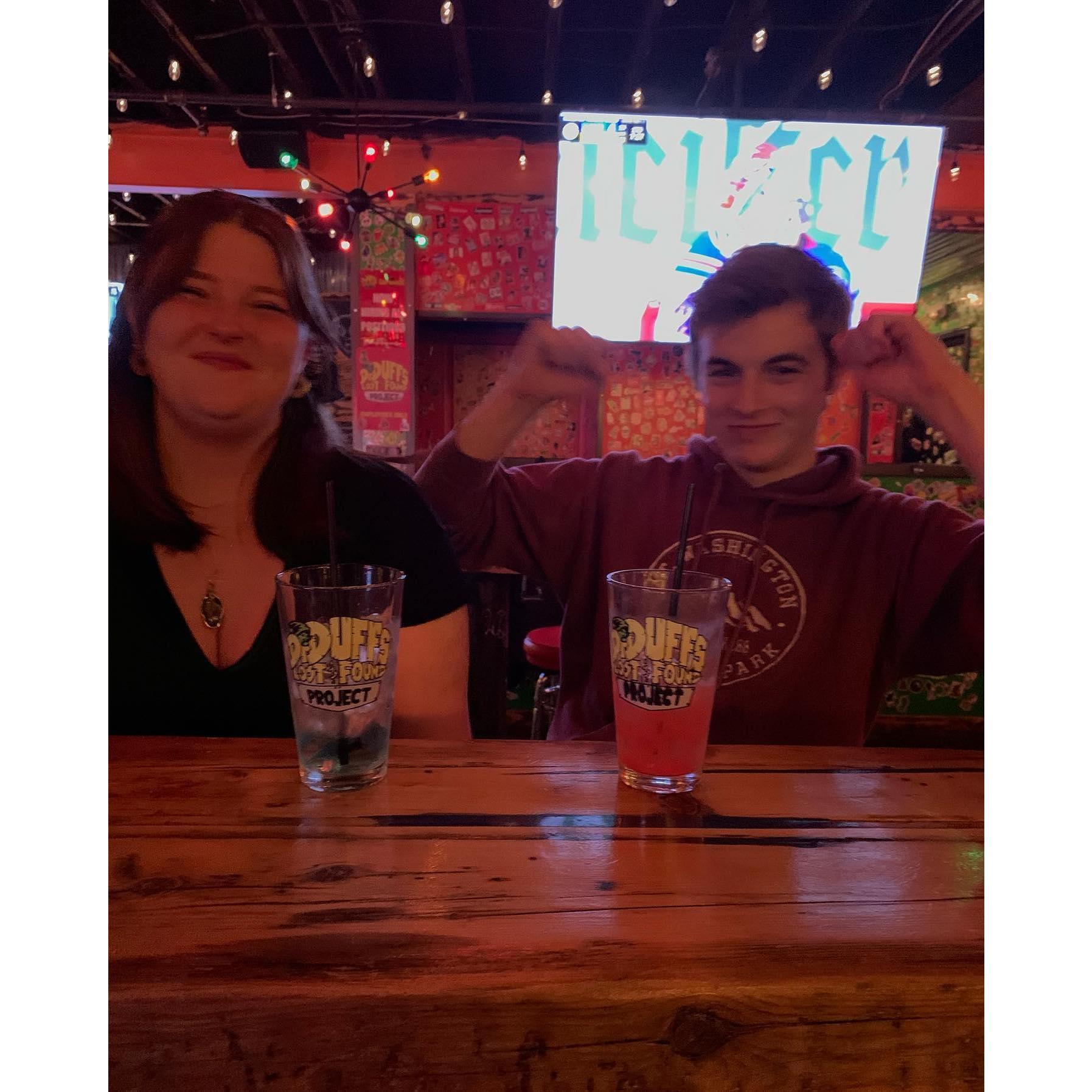 Evan always knows how to to make Brooke laugh