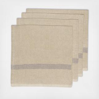 Laundered Linen Napkin, Set of 4
