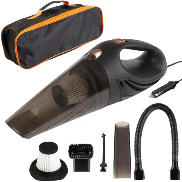 Stalwart 12V Car Vacuum Cleaner with Attachments