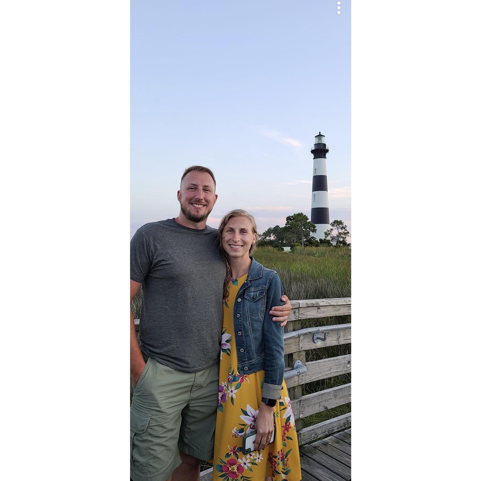 Lighthouse in Outer Banks, NC - our favorite vacation destination! August 2021