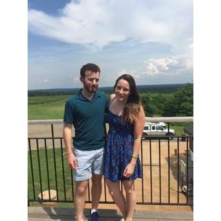 Us at a winery during one of our seemingly countless trips to Charlottesville!