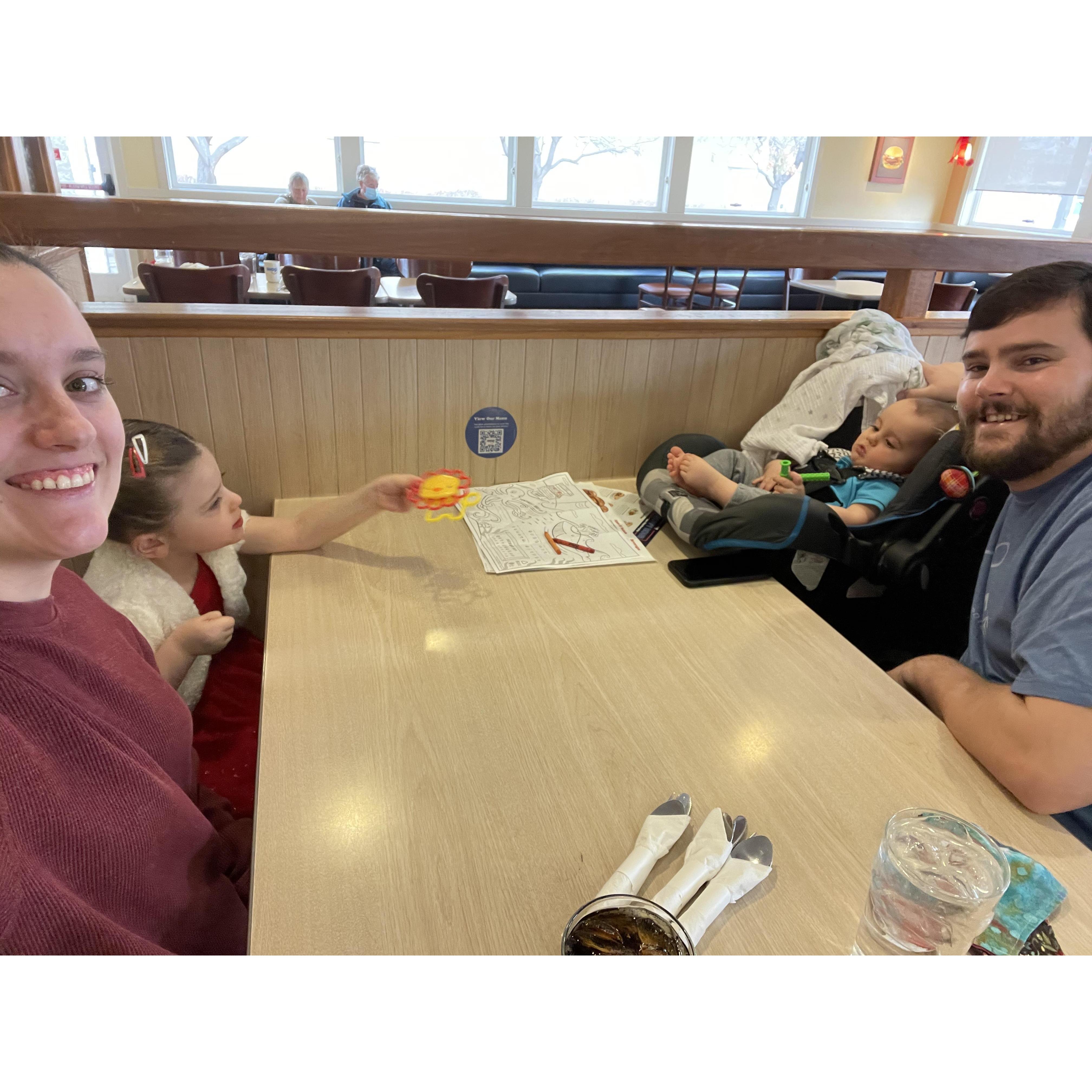 Brindi’s birthday dinner