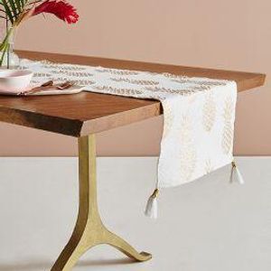 Golden Pineapple Table Runner