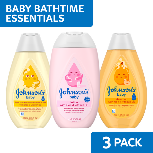 Johnson's Bathtime Bundle - Bathtime Essentials