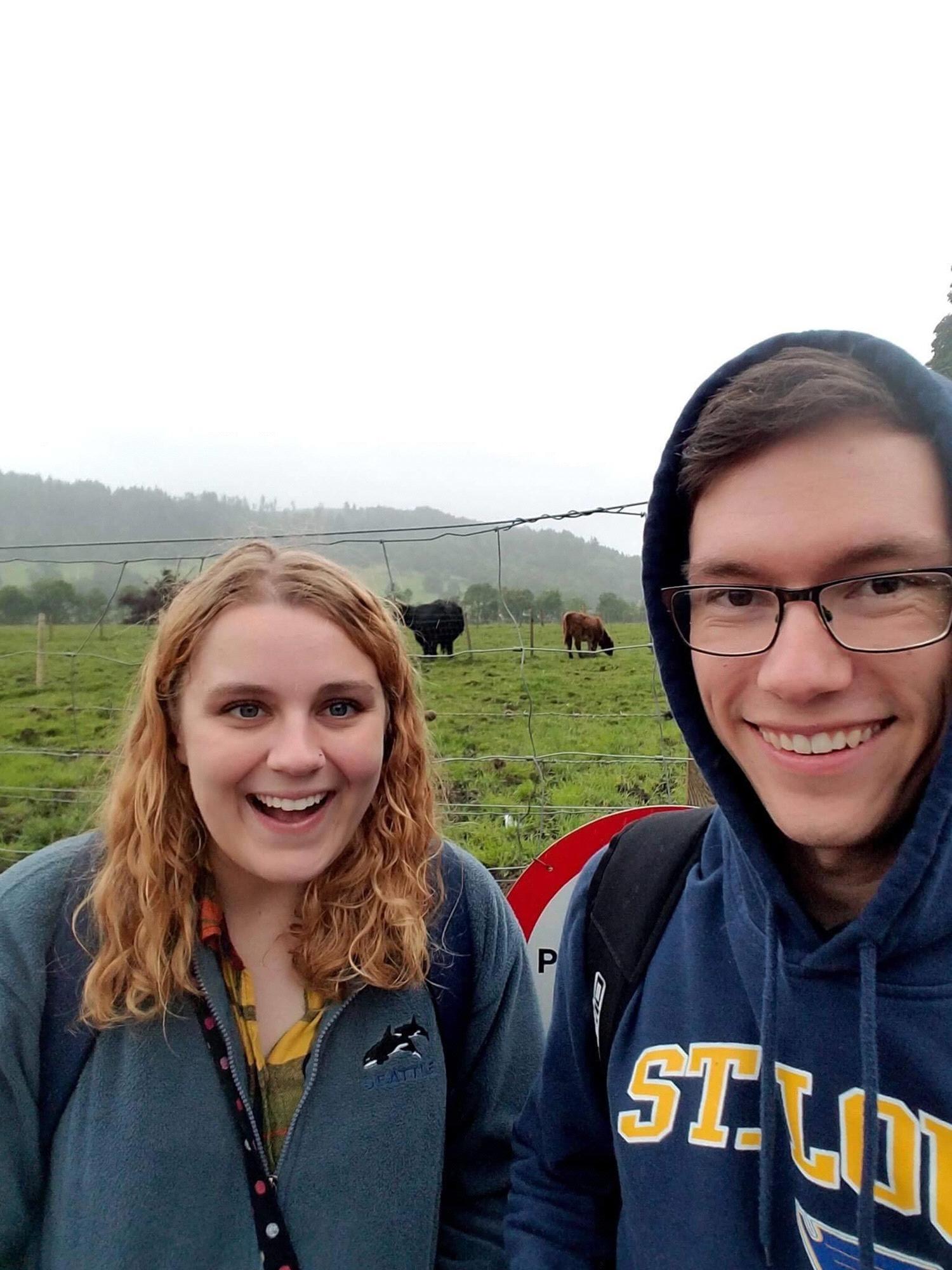 We loved the hairy coos in Scotland (July 2017)
