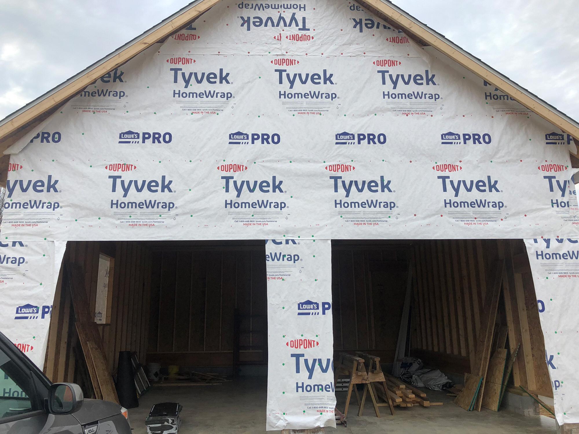 Our garage! In progress ❤️