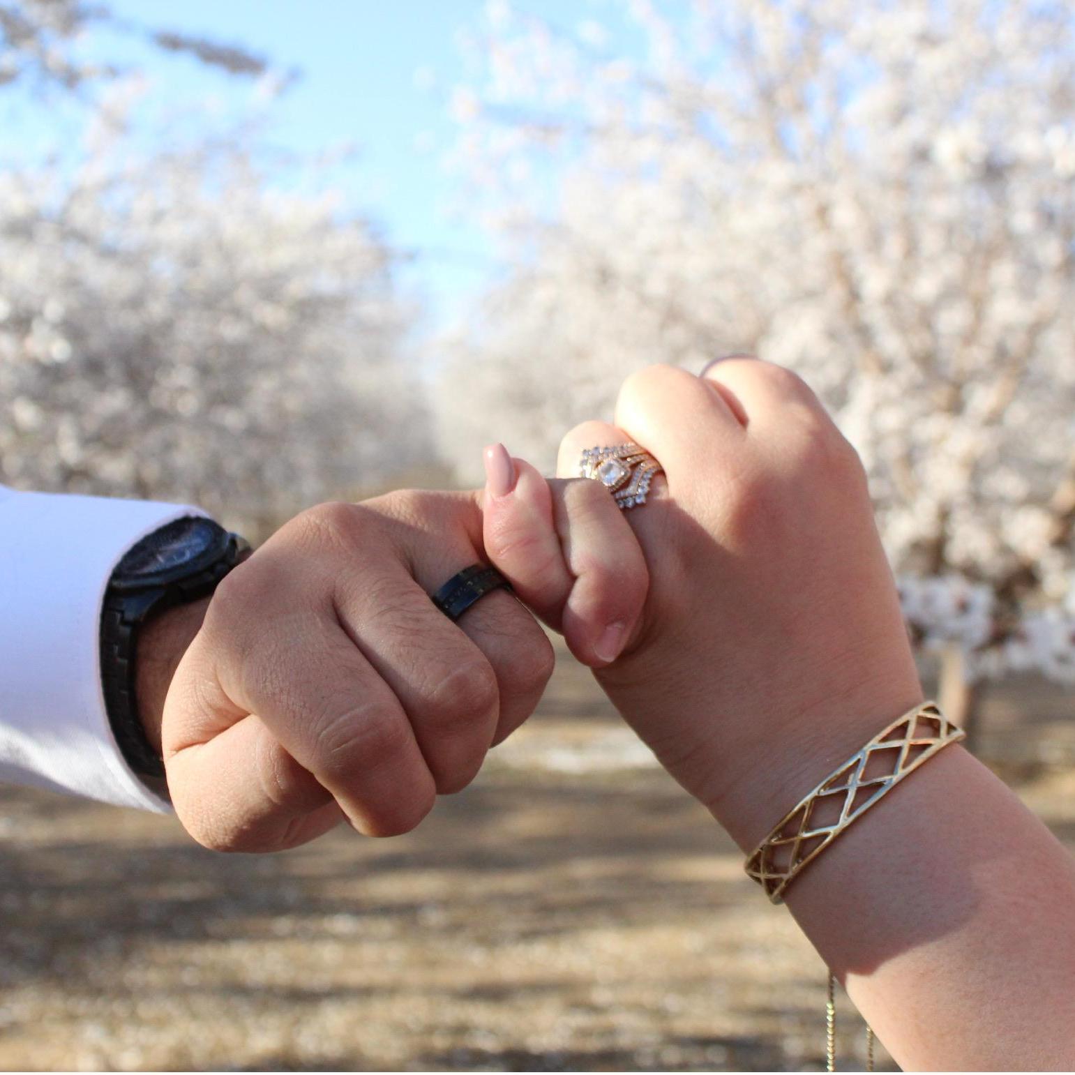 Our pinky promise to each other to always love one another.