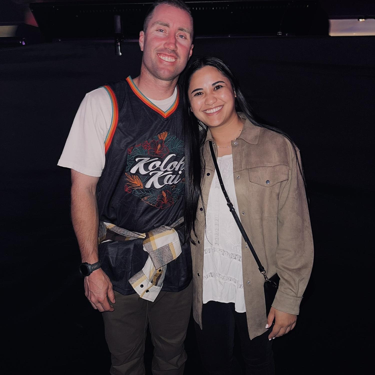 Fun Fact: Alexis’s very first concert was seeing Kolohe Kai, and it was all because Graham took her! Safe to say it started a tradition, because we’ve seen them three times together!