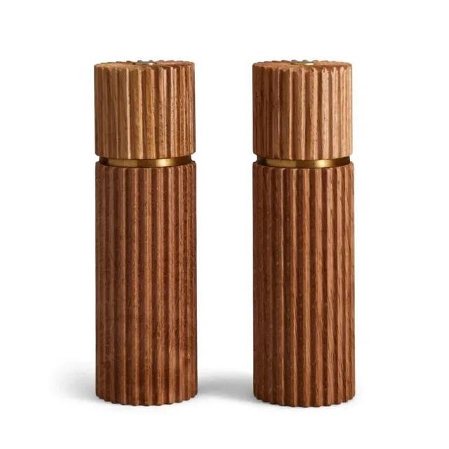 Ionic Salt + Pepper Mills Natural Oak Large (Set)