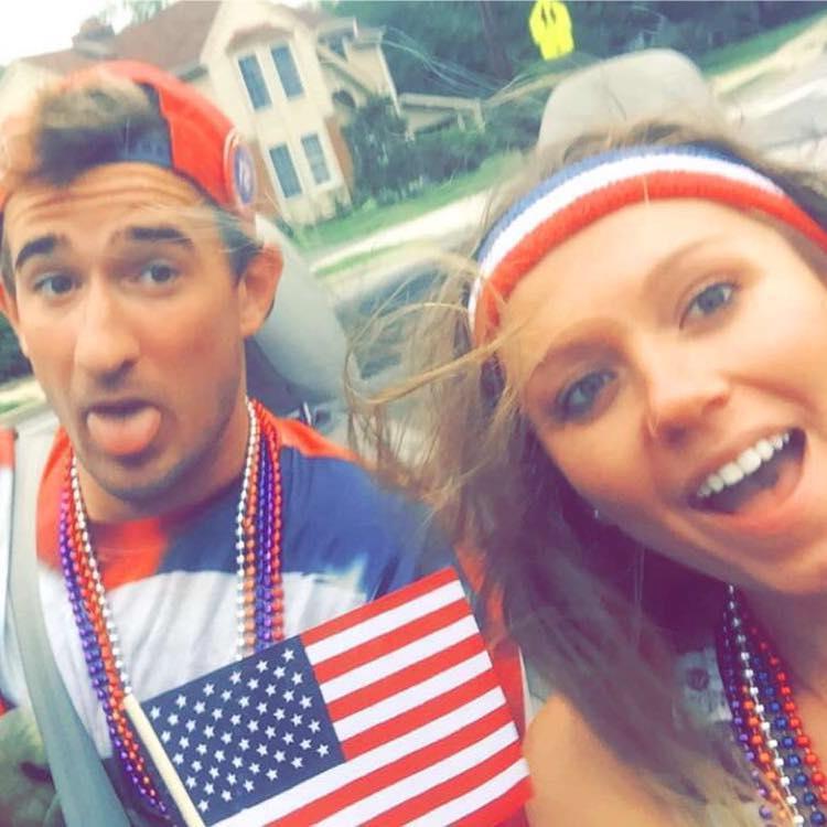 Just us being kids on the 4th of July!