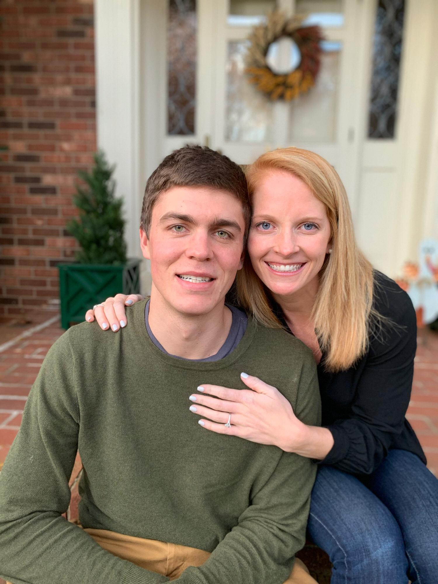 Thanksgiving, November 2019 - newly engaged!