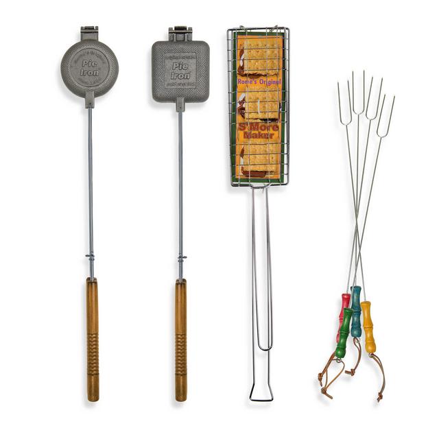 Fire Pit 11-Piece Cookout Kit