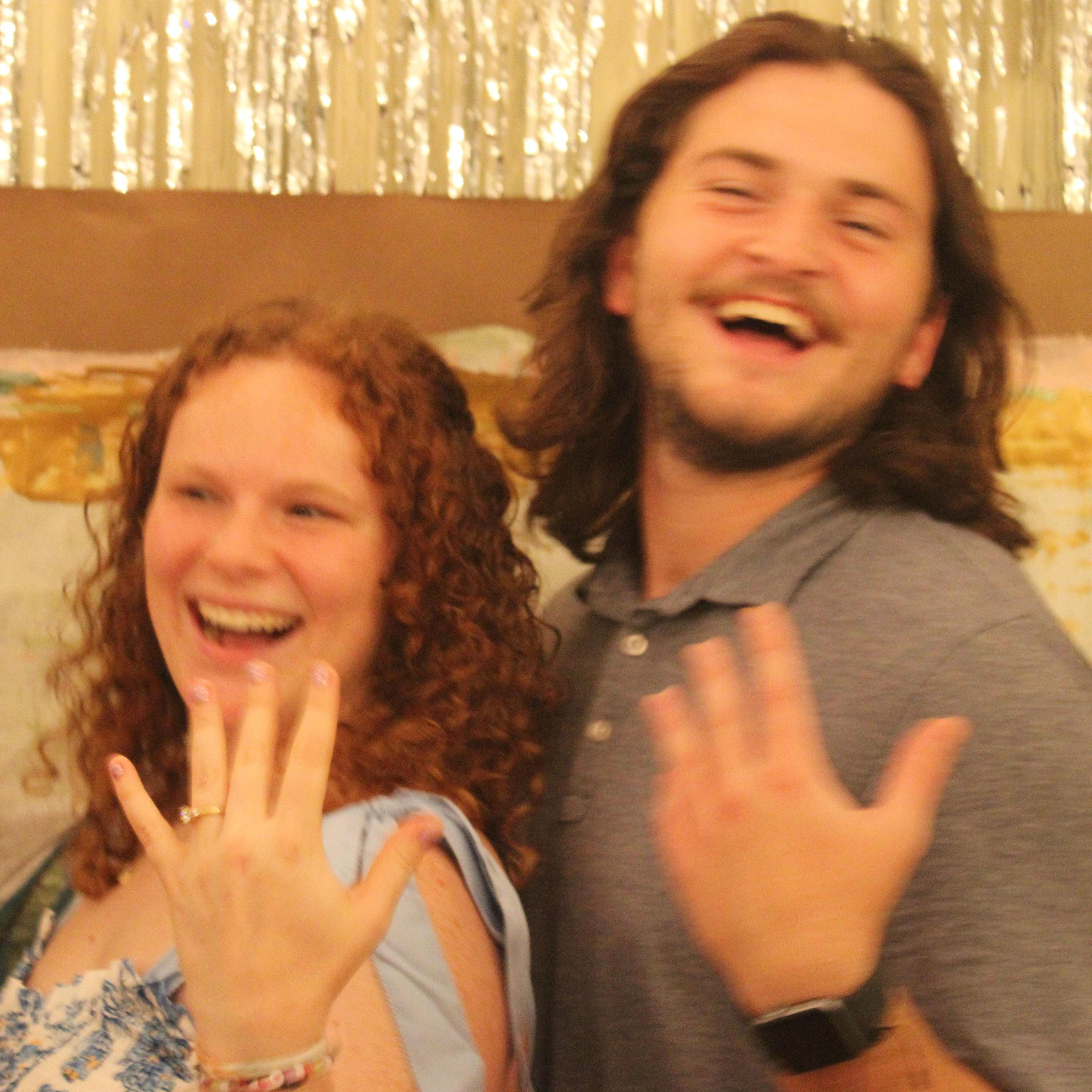 Our engagement party in Starkville!!