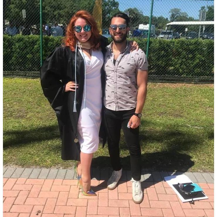 May 2021, She's an MBA graduate.