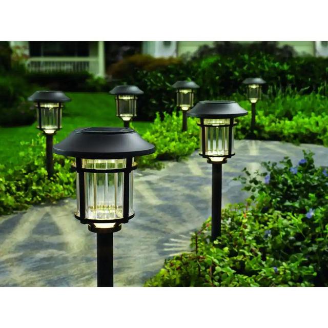 Solar Bronze LED Path Light 10 Lumens (6-Pack)