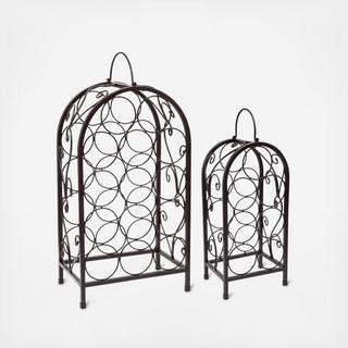 2-Piece Wine Rack Set