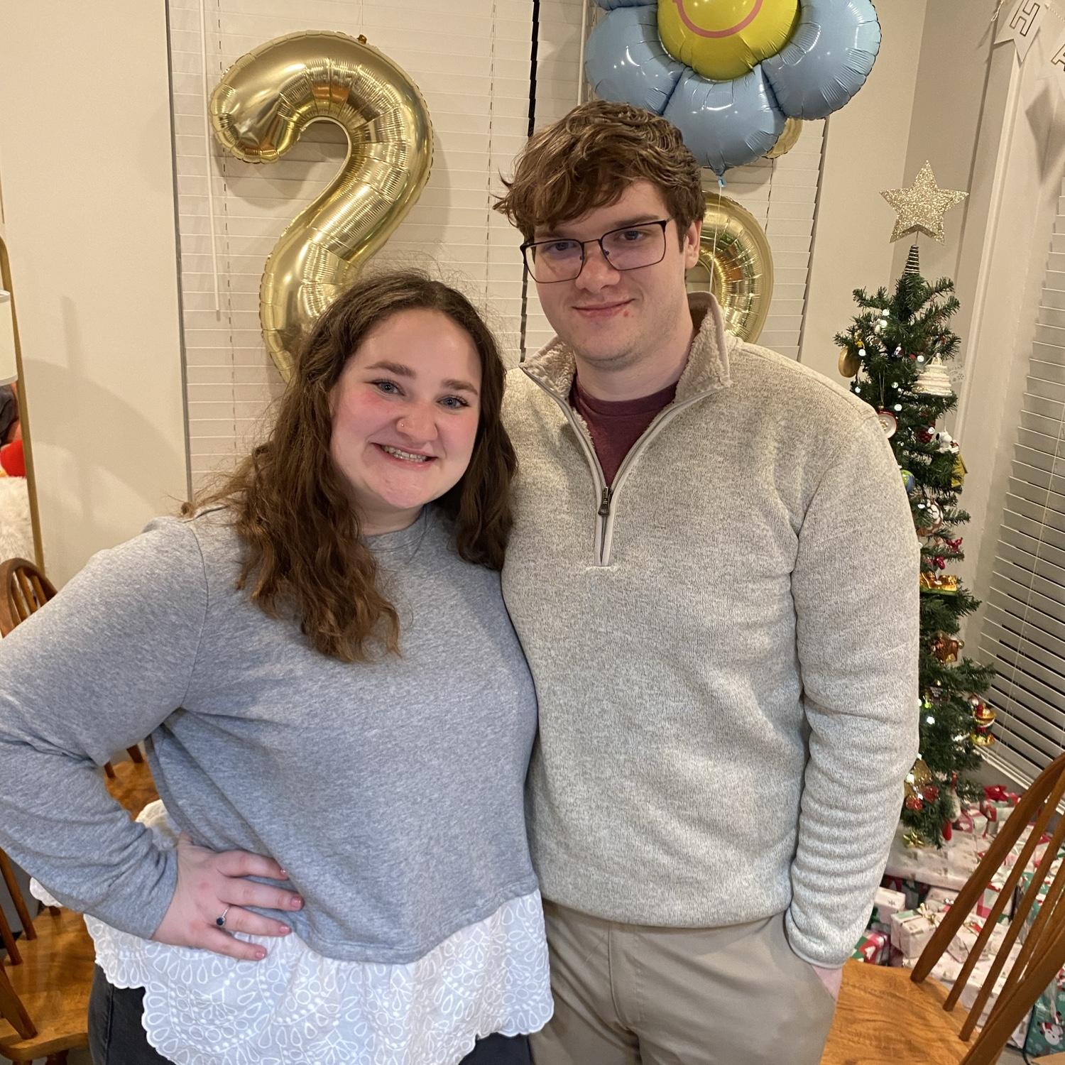 One of our first pictures together, 1 week of dating🤍