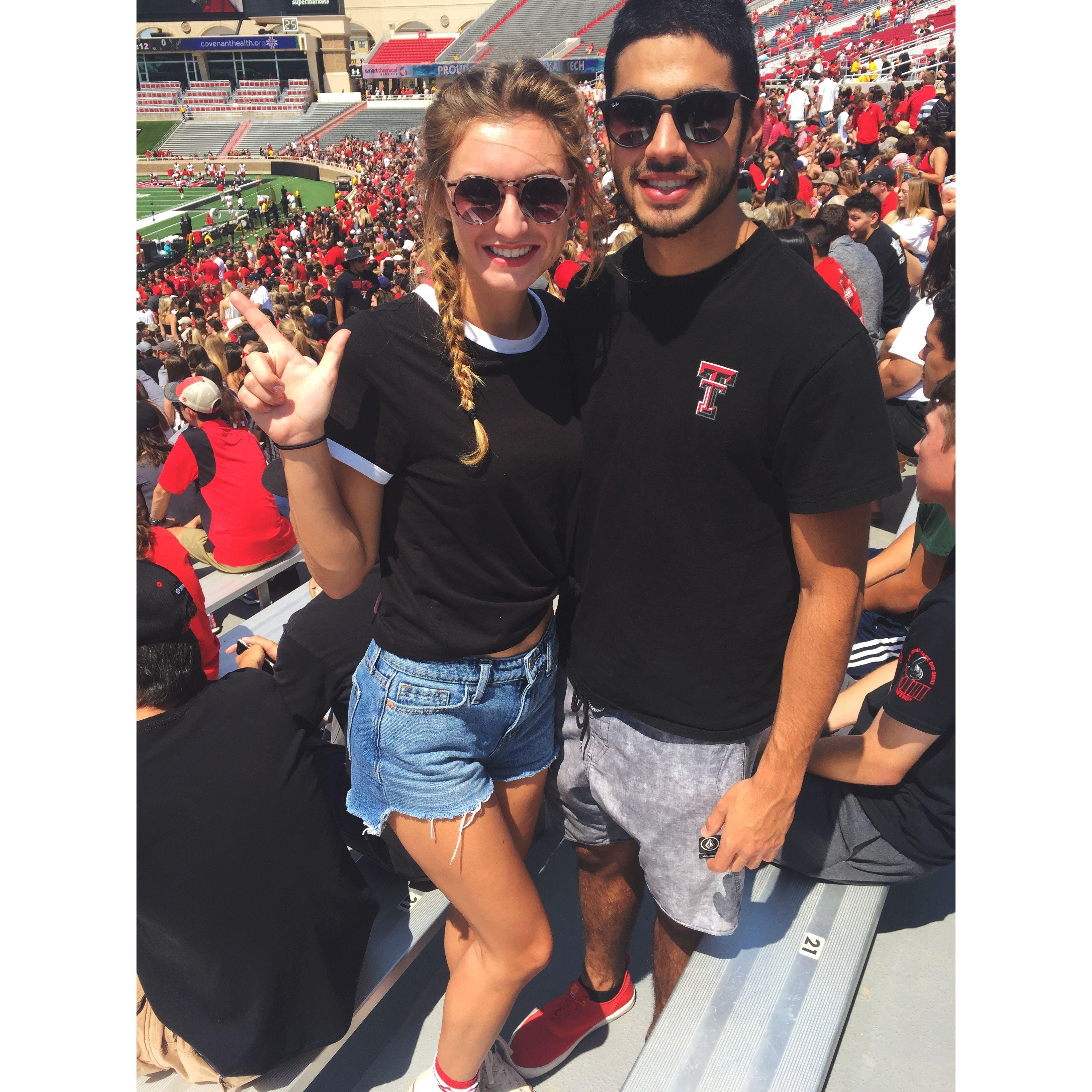 Wreck 'em, Tech! Lubbock, Texas. September, 2017.