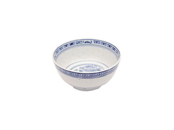 Classic Blue Rice Pattern Ling Long Porcelain Bowl
