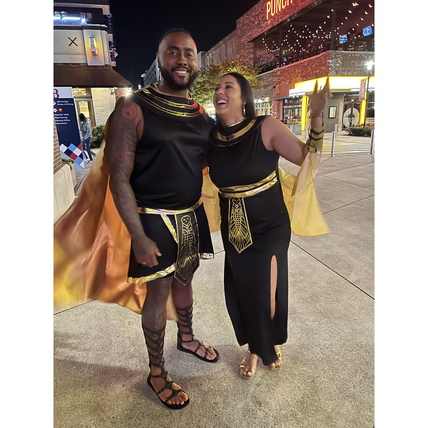 Mr. and Mrs... on Halloween ;)