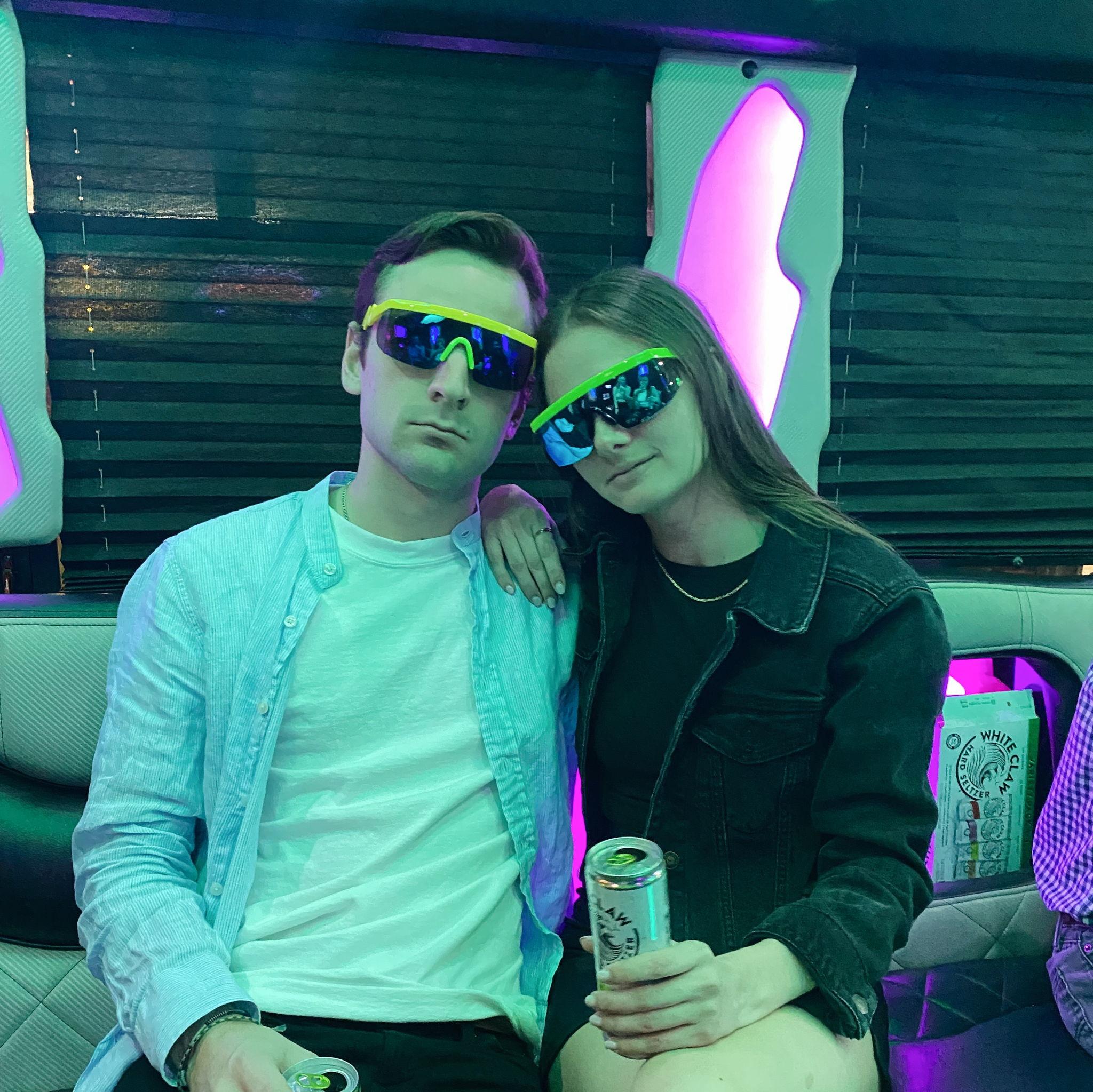 Party bus for Alyssa's birthday 2022