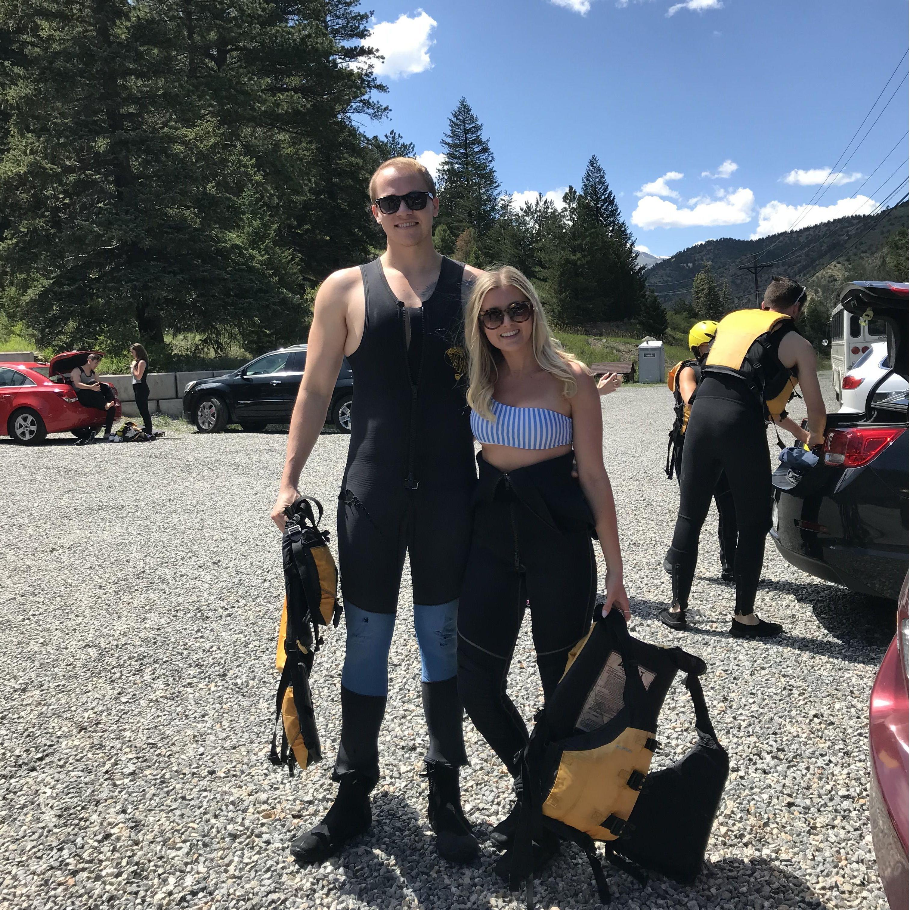 Whitewater rafting, July 2019