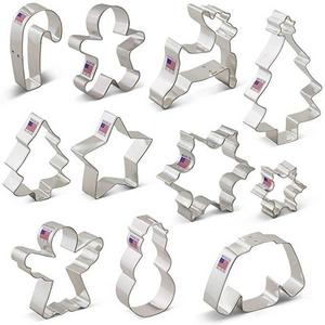 Winter Christmas Cookie Cutter Set - 11 Piece
