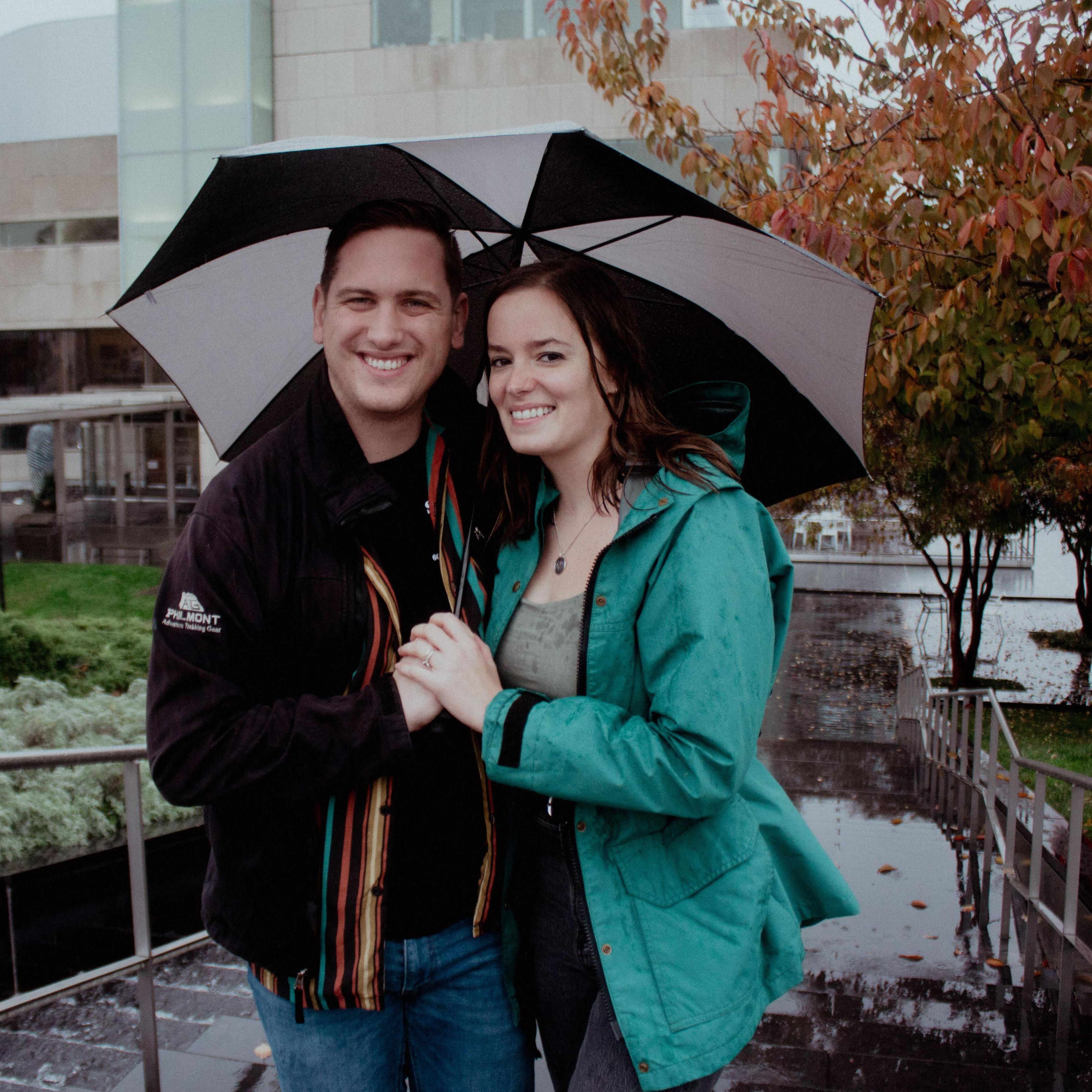 Couple's shoot at the VMFA (November 2022).