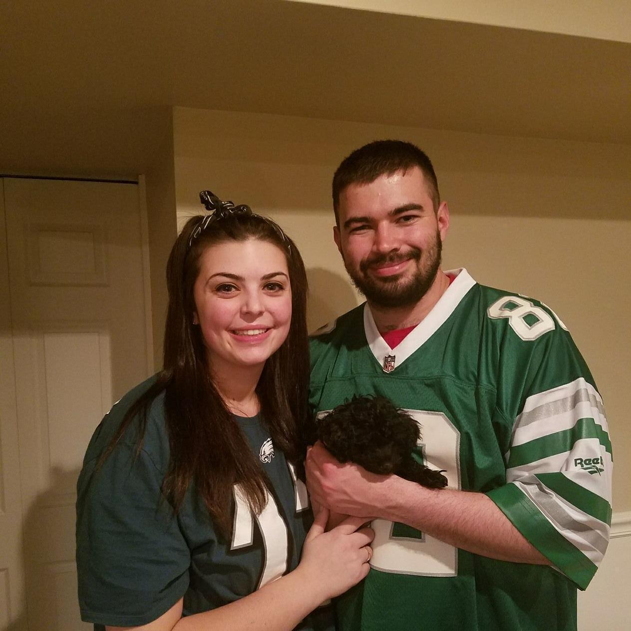 Delilah's First Super Bowl! Plus Eagles won!