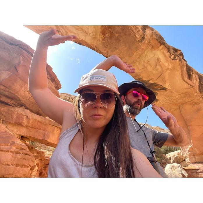 Exploring arches and caves at Capital Reef National Park on a National Park Road Trip (April 2022)