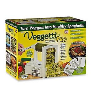 As Seen on TV - Veggetti® Pro Tabletop Spiralizer Vegetable Cutter