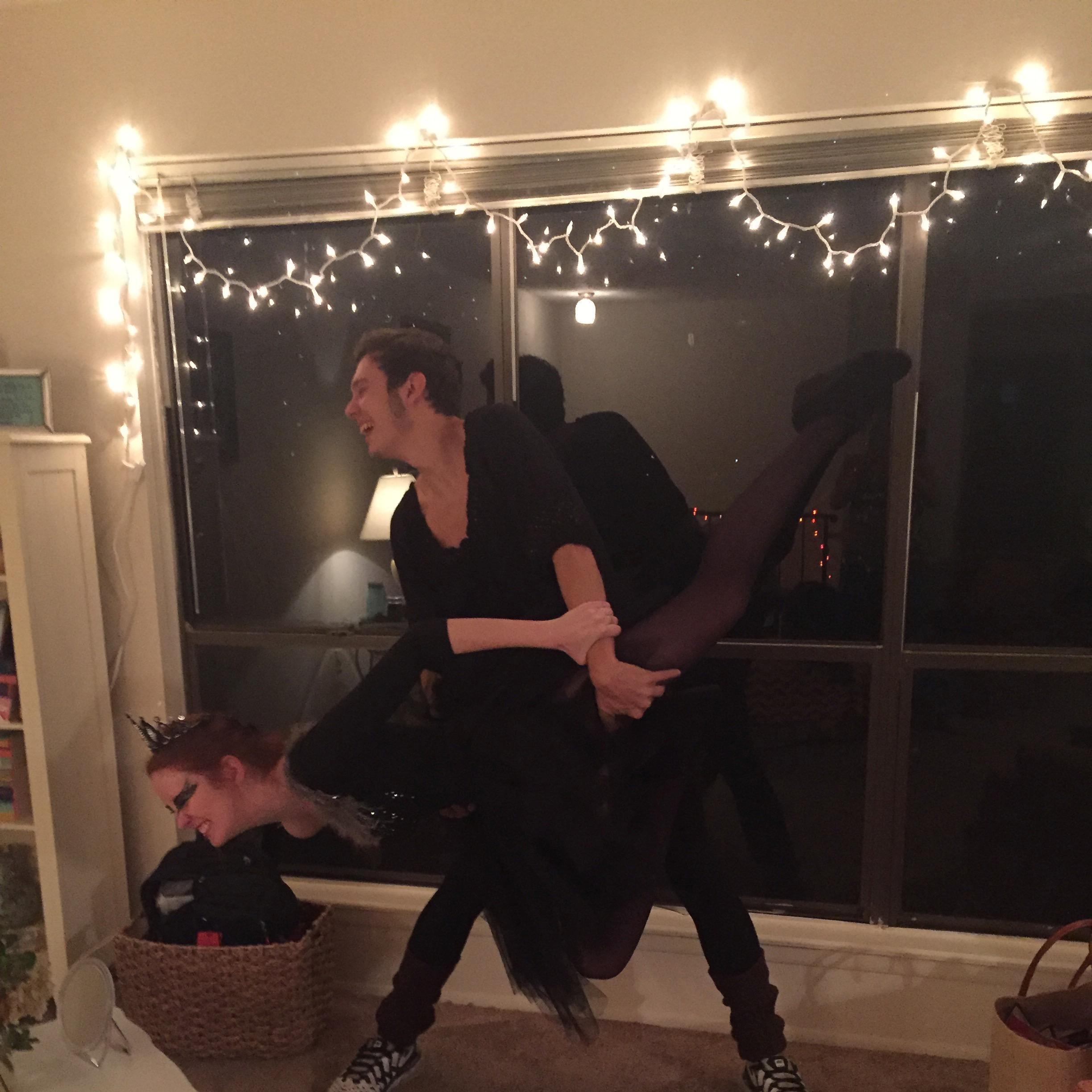 Halloween dancers