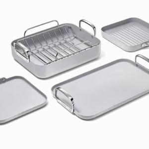 Squareware Set in Gray