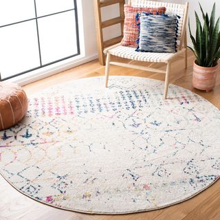 Tulum Round Bohemian Rug