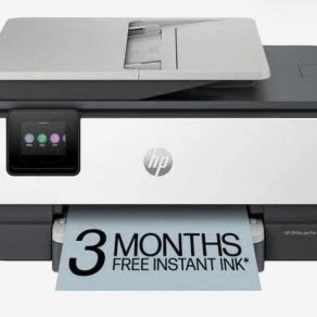 HP OfficeJet Pro 8135e Wireless All-in-One Certified Refurbished Printer with 3 Months of Instant Ink for free with HP+