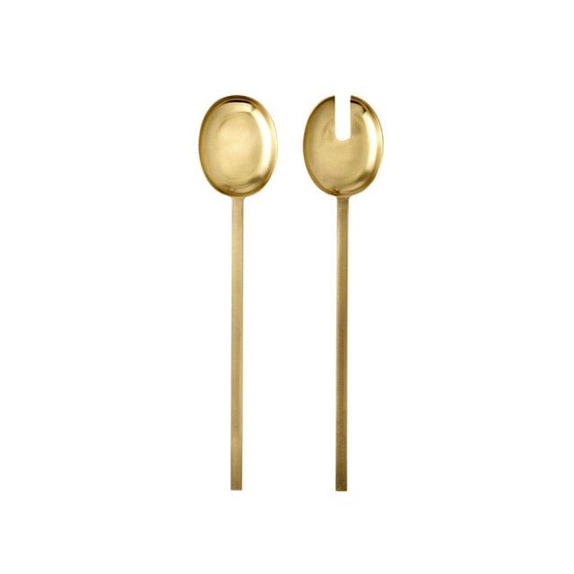 Brass Salad Servers