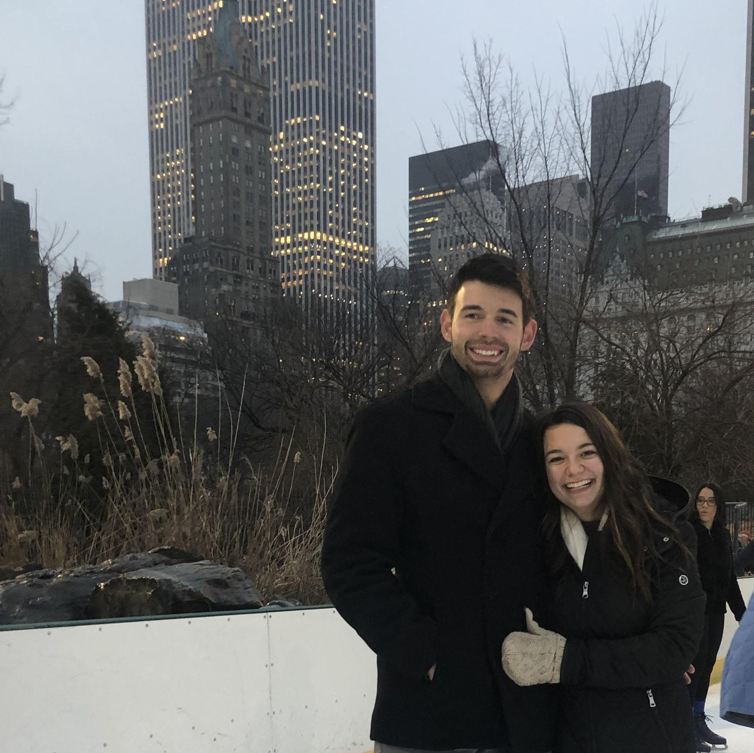Ice Skating in Central Park, Christmas 2018