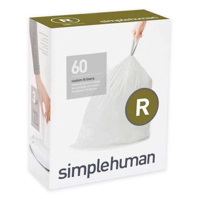 simplehuman® Code R 60-Pack 10-Liter Custom Fit Liners