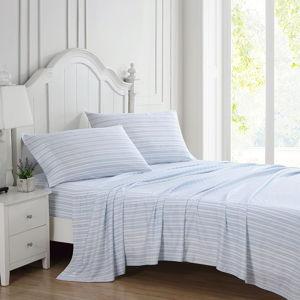 Laura Ashley - Queen Sheets, Fern Blue, Queen