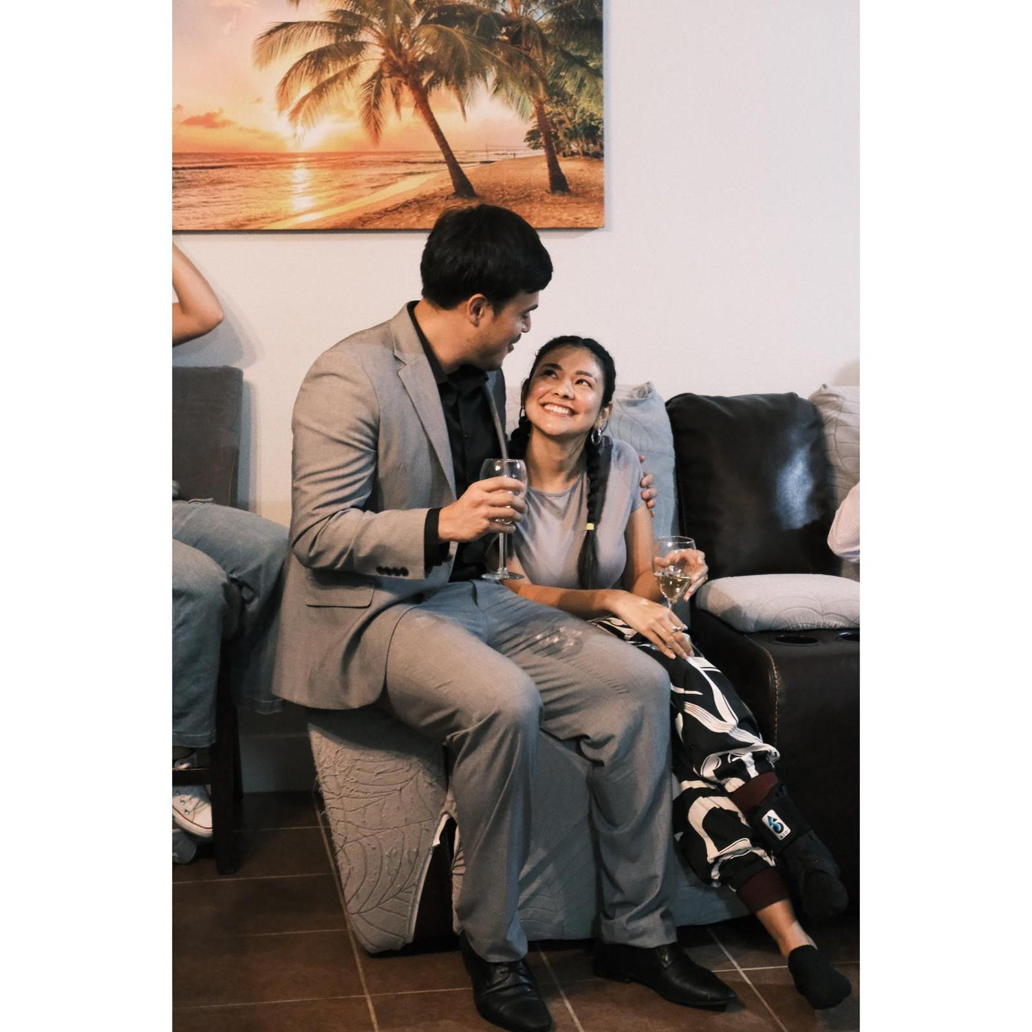 Said "I do"