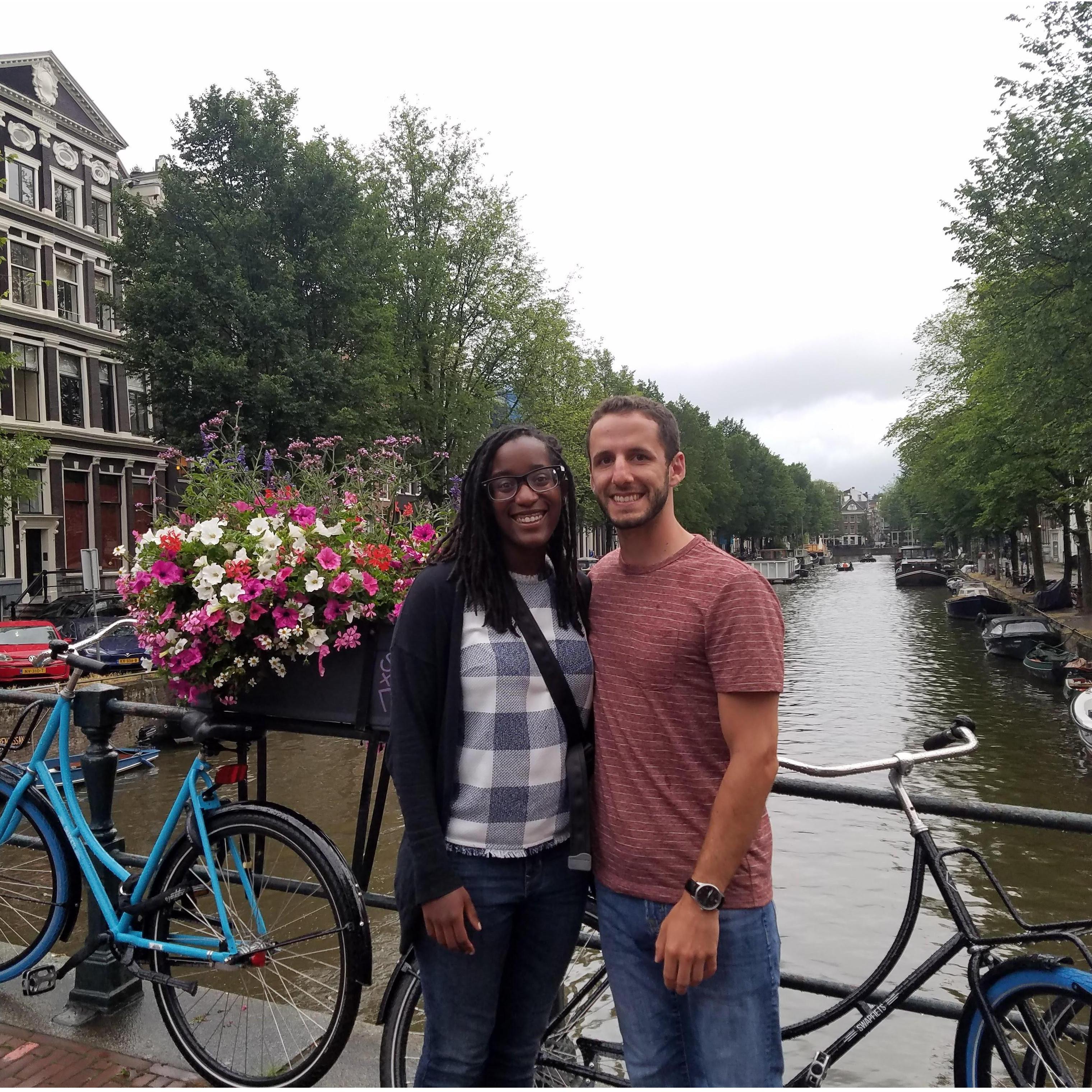 Exploring the bridges and canals of Amsterdam