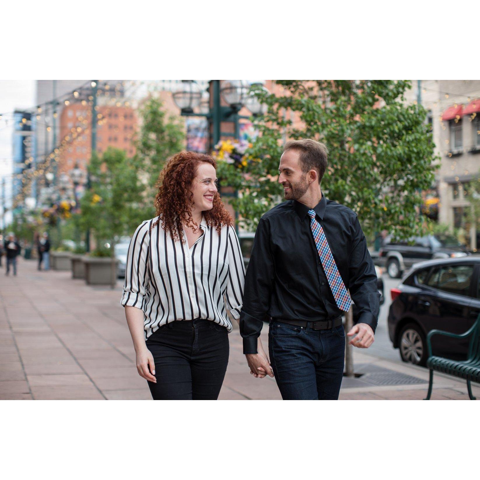 Scott proposed on Larimer Street at Corridor 44