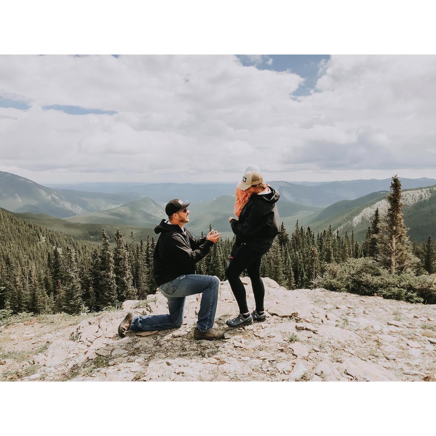 Surprise Heli Proposal. Who knew I could be fooled ;)