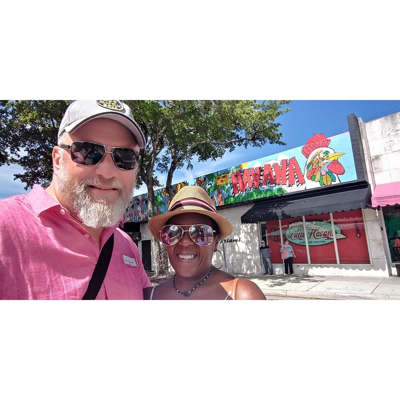 Walking around Little Havana
