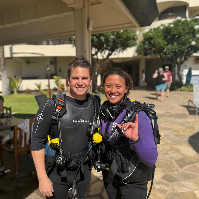 Honeymoon Scuba Dive