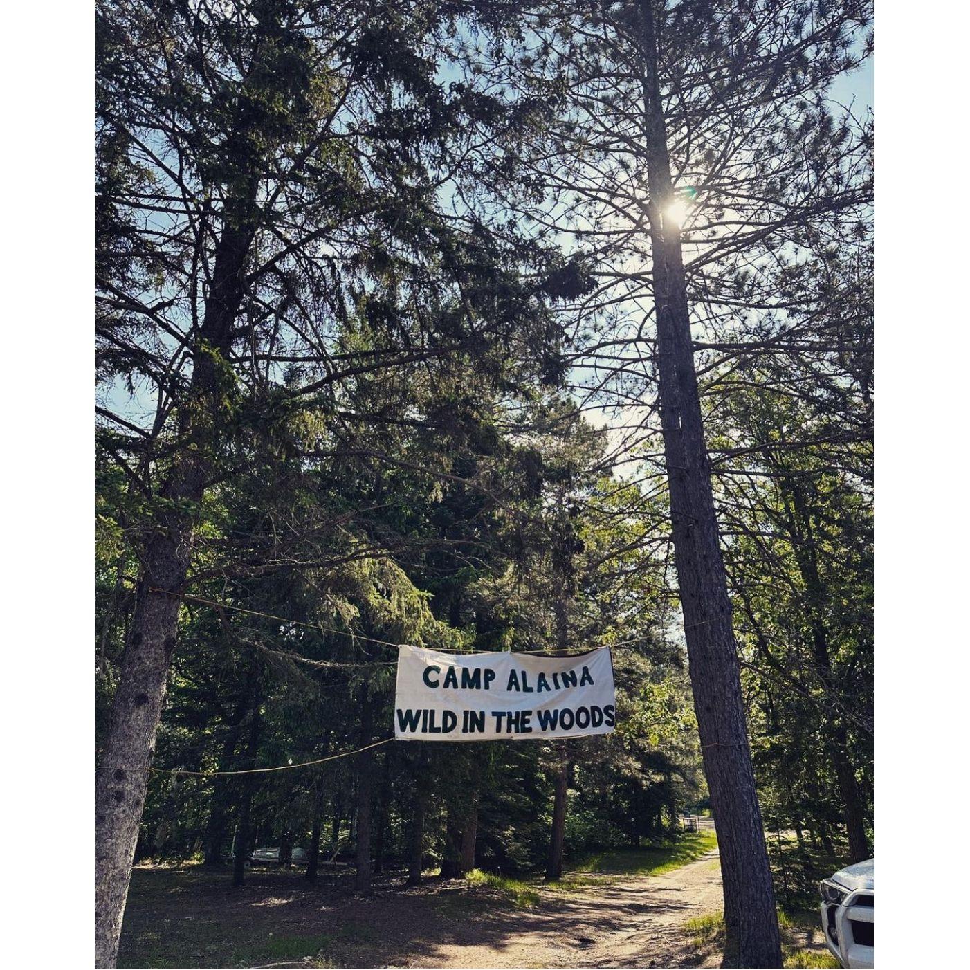 Welcome to Camp Alaina! The Bachelorette was celebrated all weekend long <3 - Two Inlets, MN, June 2023