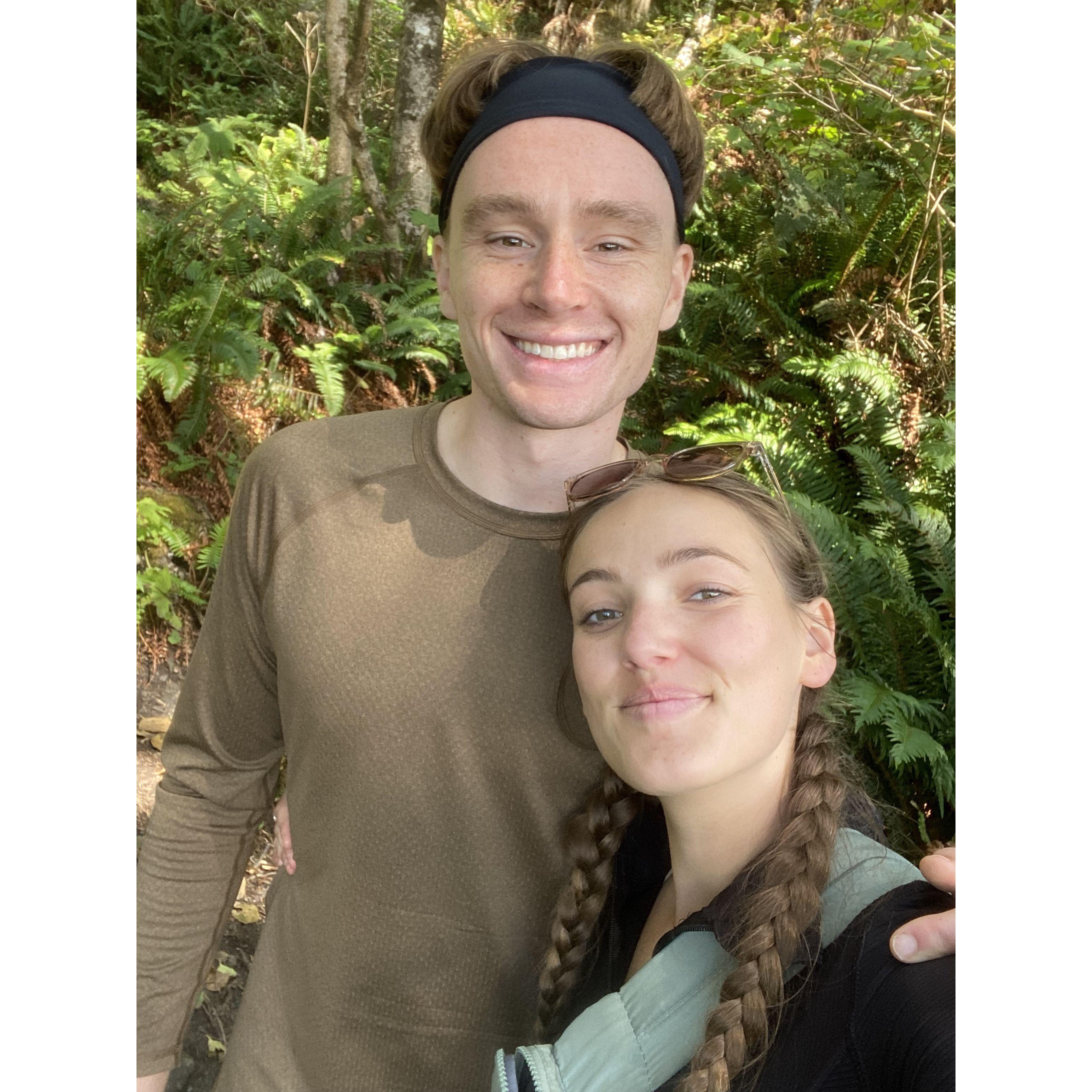 Olympic national park hike