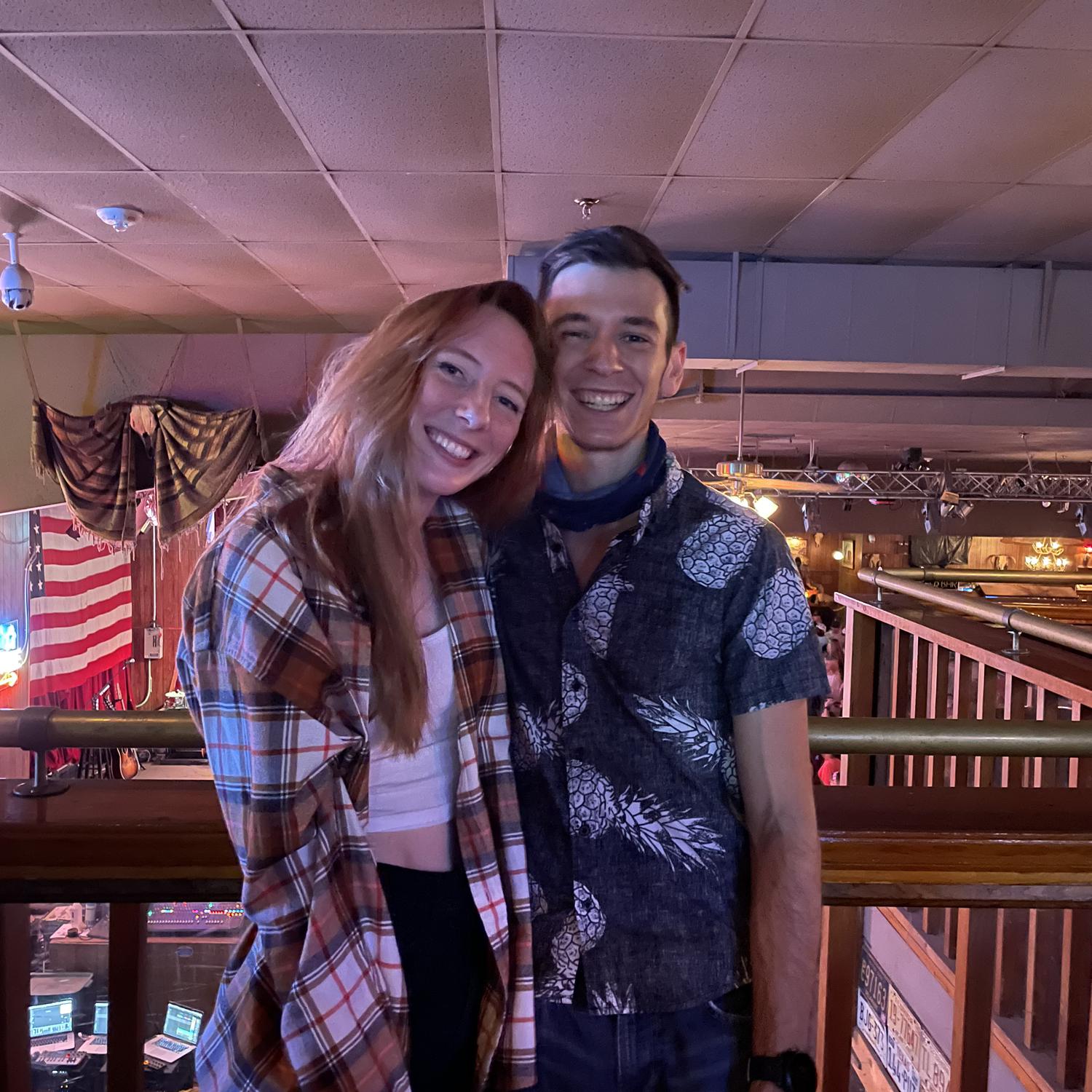 Our first date